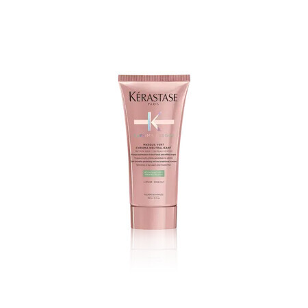 Masca pentru neutralizarea tonurilor de rosu Kérastase Chroma Absolu Masque Vert Chroma Neutralisant 150 ml