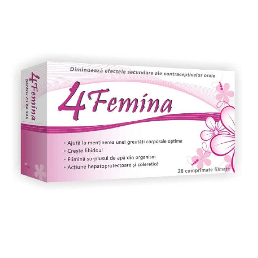 4 Femina, 28 tablets, Crushed