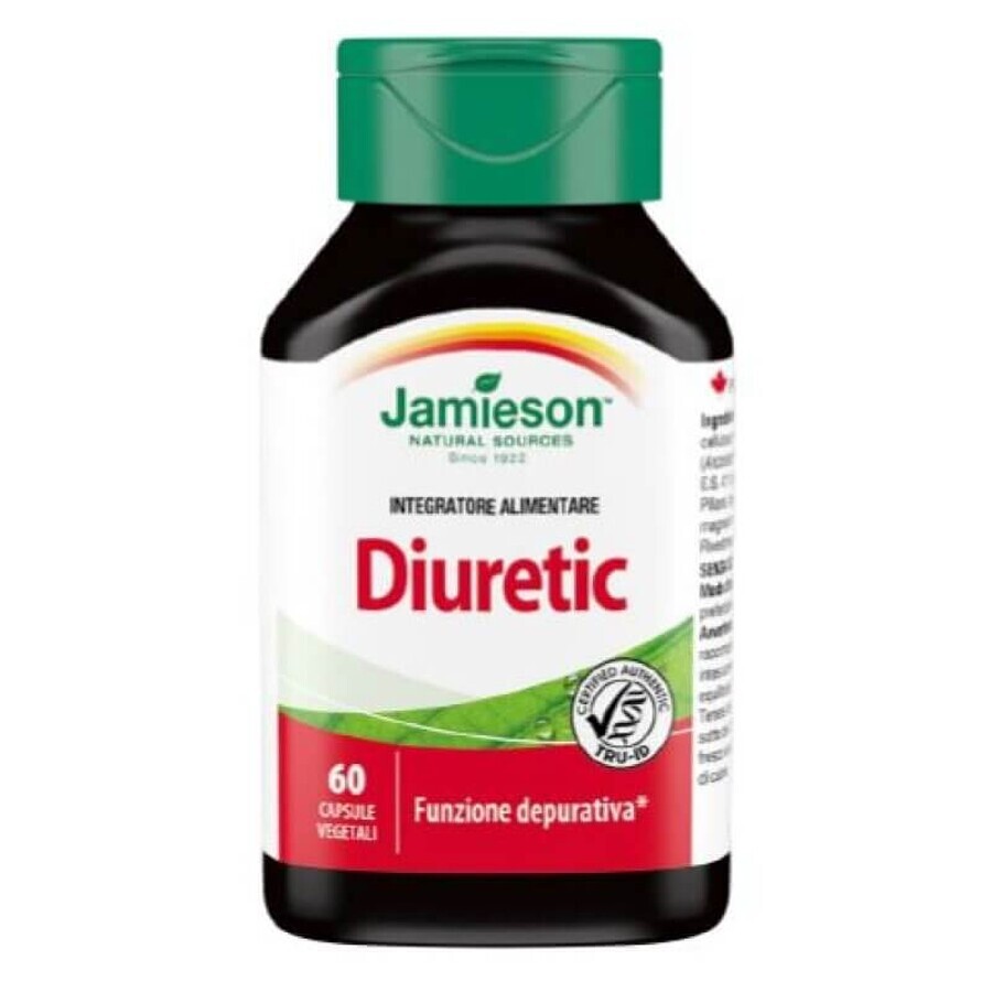 Herbal diuretic, 60 capsules, Jamieson