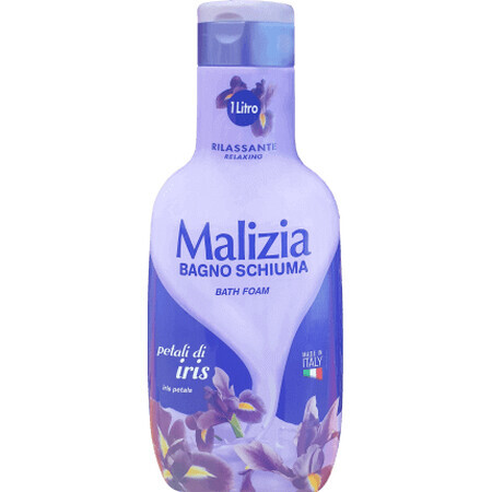 Malizia Bagno schiuma ai fiori di iris, 1 l