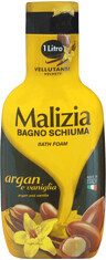 Malizia Spumant de baie cu ulei de argan si vanilie, 1 l