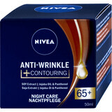 Nivea Crema notte antirughe 65+, 50 ml