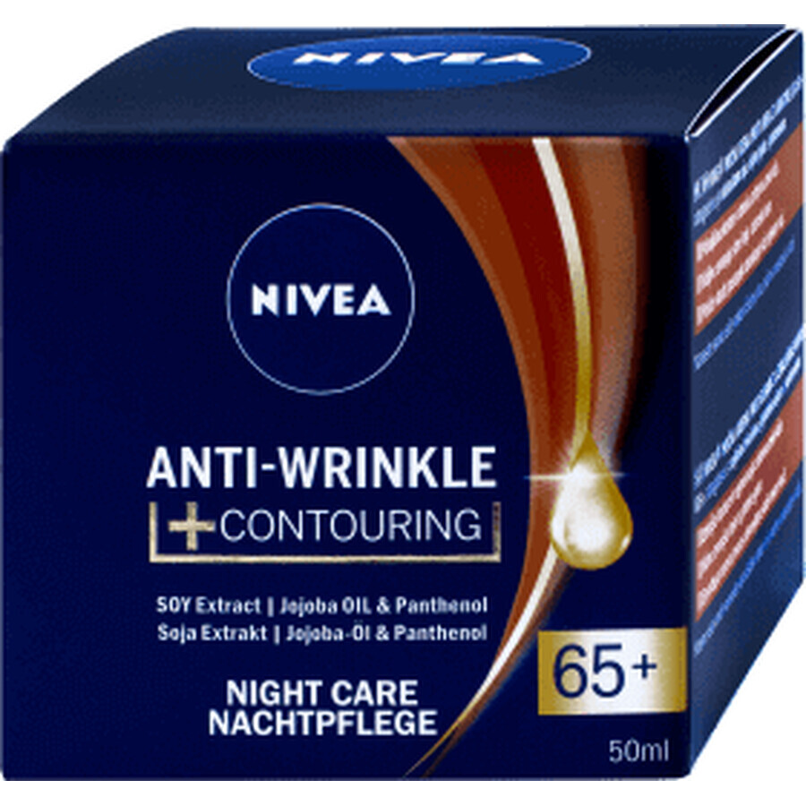 Nivea Anti-Rimpel Nachtcrème 65+, 50 ml