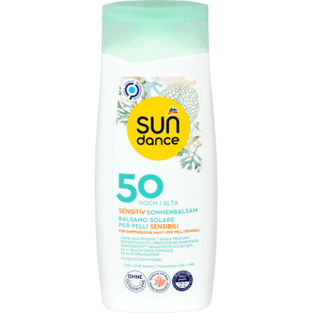 Sundance Baume solaire pour peau sensible SPF 50, 200 ml