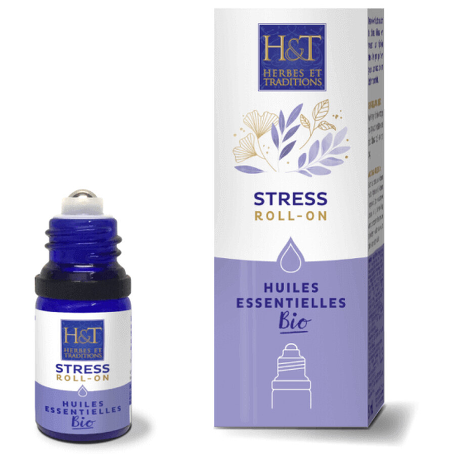 Anti-stress roll-on Herbes Et Traditions, 5 ml, Laboratoire Ael Creation