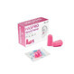 Set Multi 10 tappi per le orecchie, Rosa, 10 paia, Haspro