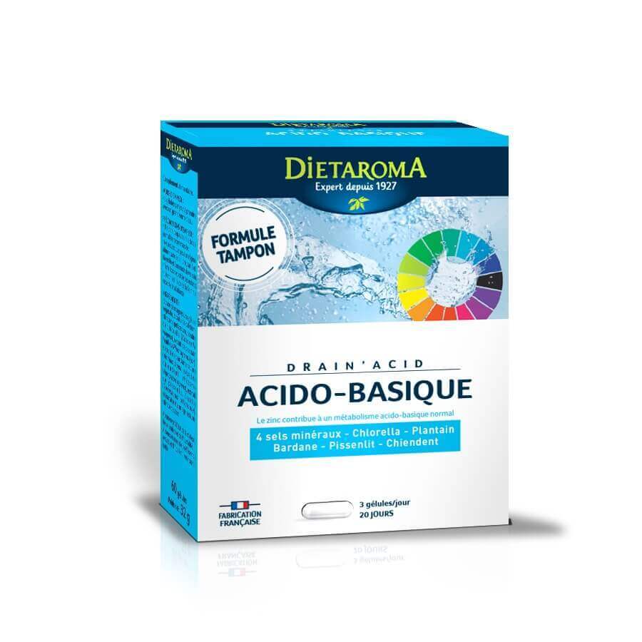 Ácido Drenante, 60 cápsulas, Laboratoires Dietaroma