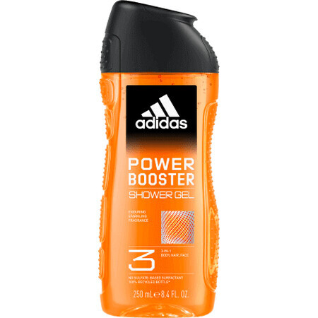 Gel doccia Adidas Power Booster, 250 ml