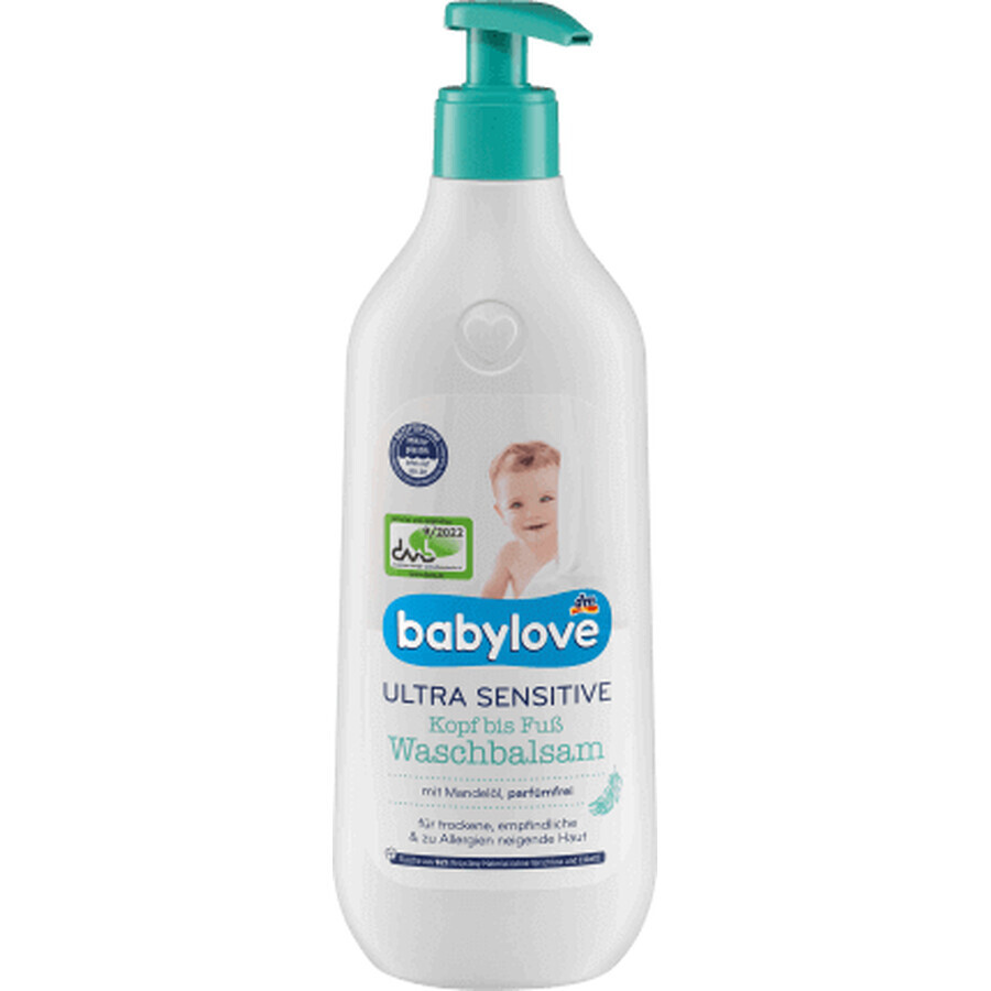Babylove Balsamo lavante ultra sensibile, 500 ml