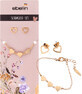 Set di gioielli Ebelin bracciale e orecchini, 3 pz