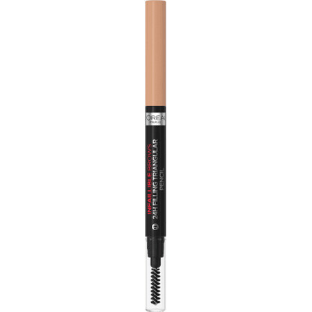 Matita sopracciglia Loreal Paris Infaillible Brows n.7.0 Biondo, 1 pz