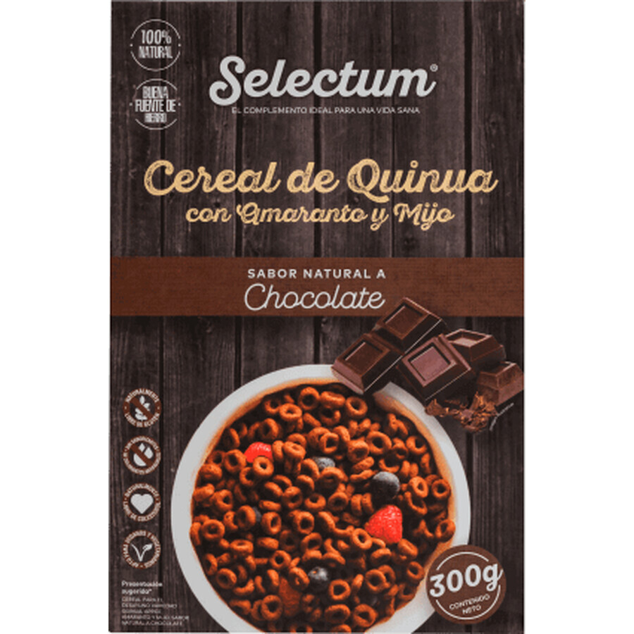 Perfect foods Quinoa cereal with millet and chocolate, 300 g