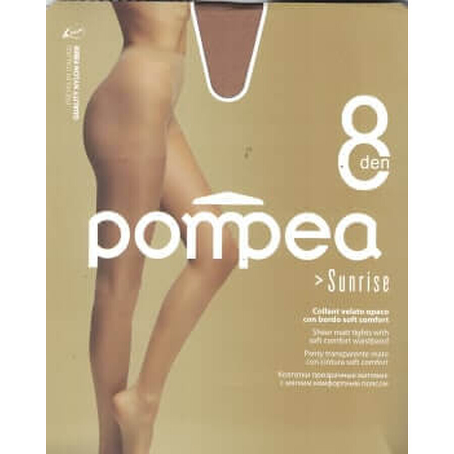 Pompea Dres signore sun rise nudo 8 DEN 3-M, 1 pz