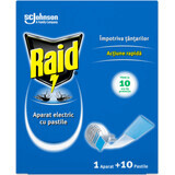 Raid Electronic device with laminated tablets, 1 pc