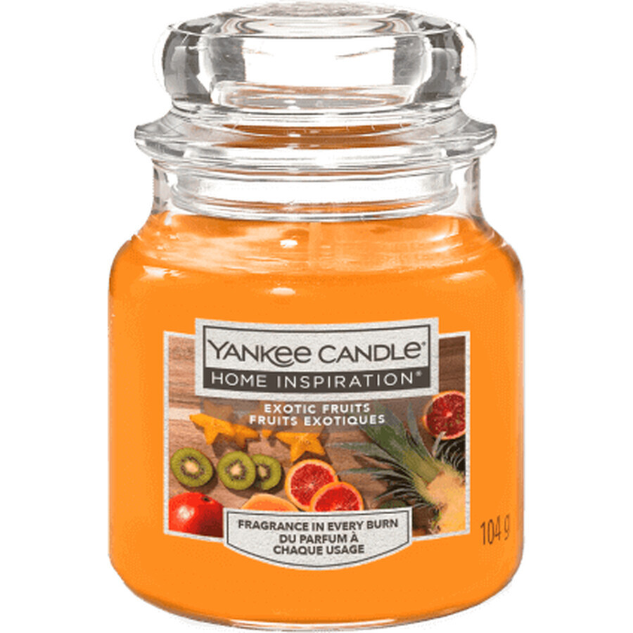 Yankee Candle Exotisch Fruit Geurkaars, 1 stuk