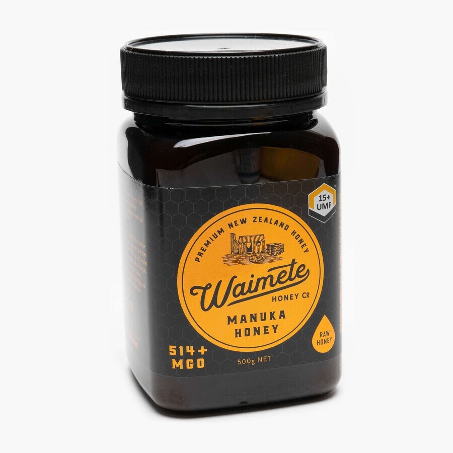 Manuka Honey UMF 15+ MGO 514+, 500 gr, Waimete