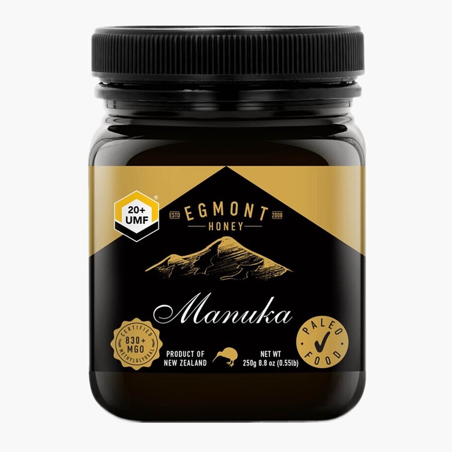 Manuka Honey UMF 20+, MGO 829+, 250 gr, Egmont