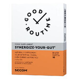 Synergize Your Gut Good Routine, 10 capsule vegetali, Secom