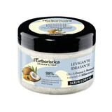 Exfoliating coconut oil with manna and apricot granules, 200 ml, L'Erboristica