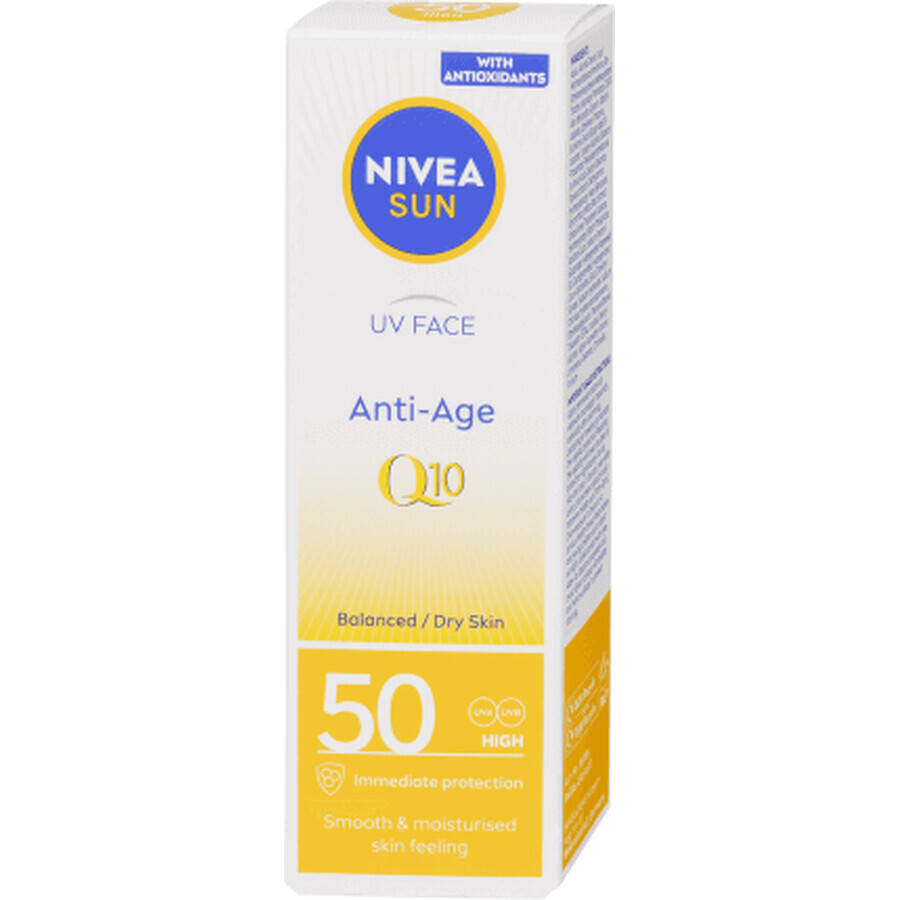 Nivea Sun Sonnenschutz Gesichtscreme SPF50, 50 ml