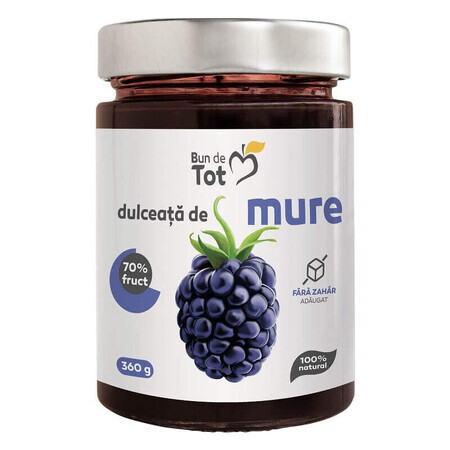 Blackberry jam, 360 g, Dacia Plant