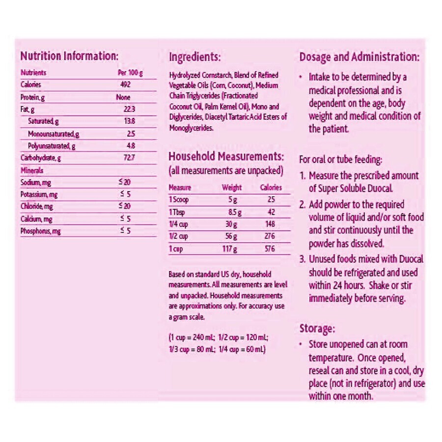 Duocal, 400 g, Nutricia