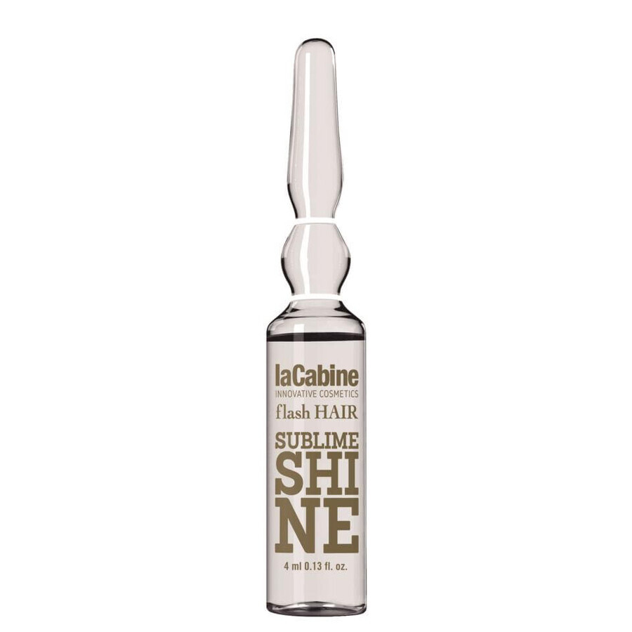 Fiale Flash Hair Sublime Shine, 7 fiale x 5 ml, La Cabine