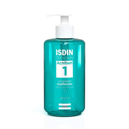 Isdin Acniben Mattifying Cleansing Gel, 400 ml