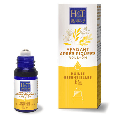 Roll-on contro punture di insetti Herbes Et Traditions, 5 ml, Laboratoire Ael Creation