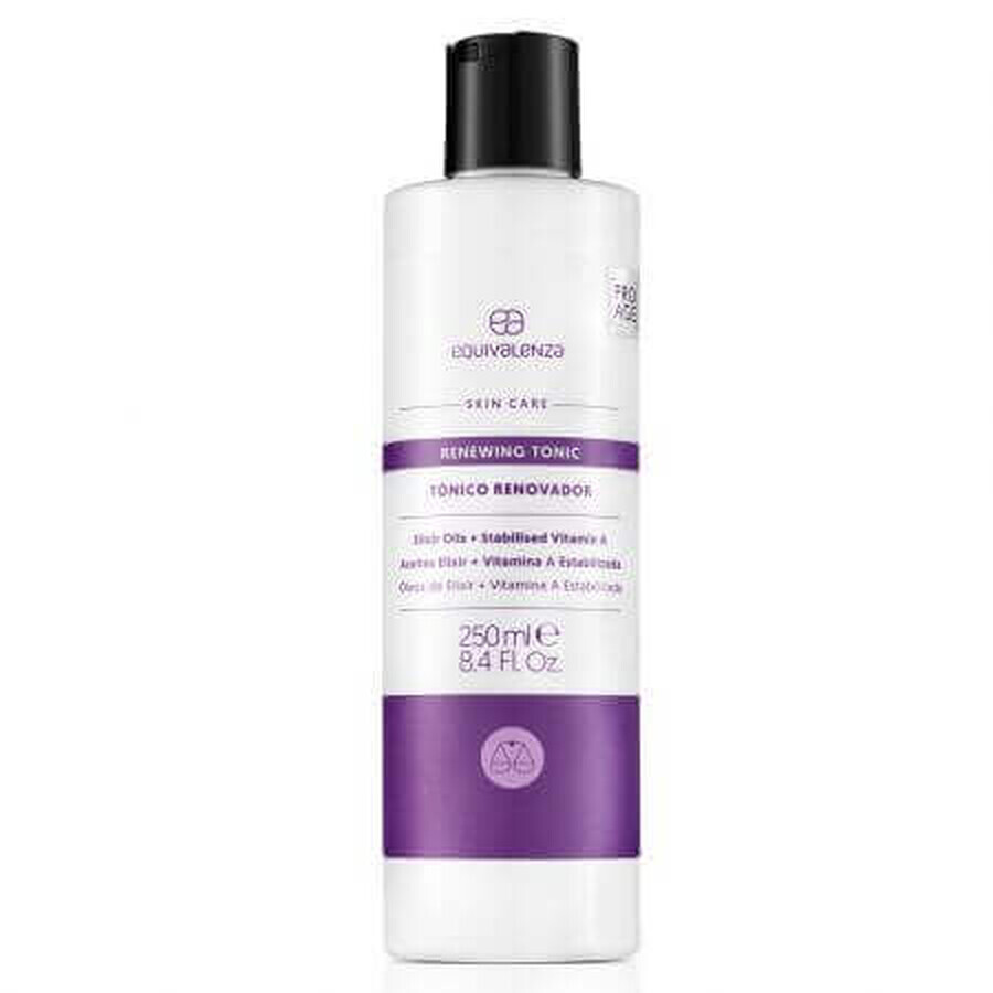 Tónico facial con aceites esenciales y vitamina A, 250 ml, Equivalenza