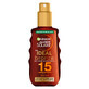 Ideal Bronze Ambre Solaire Olio protettivo, SPF 15, 150 ml, Garnier