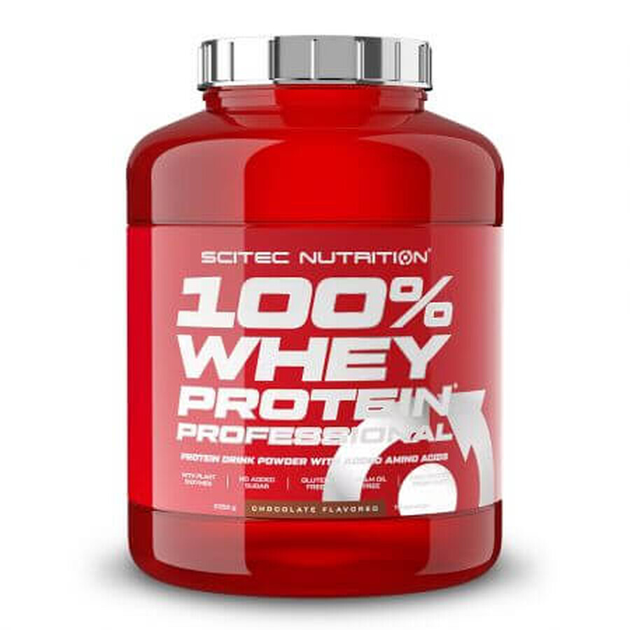 Proteine ​​in polvere 100% Whey Protein Professional, Chocolate, 2350 g, Scitec Nutrition