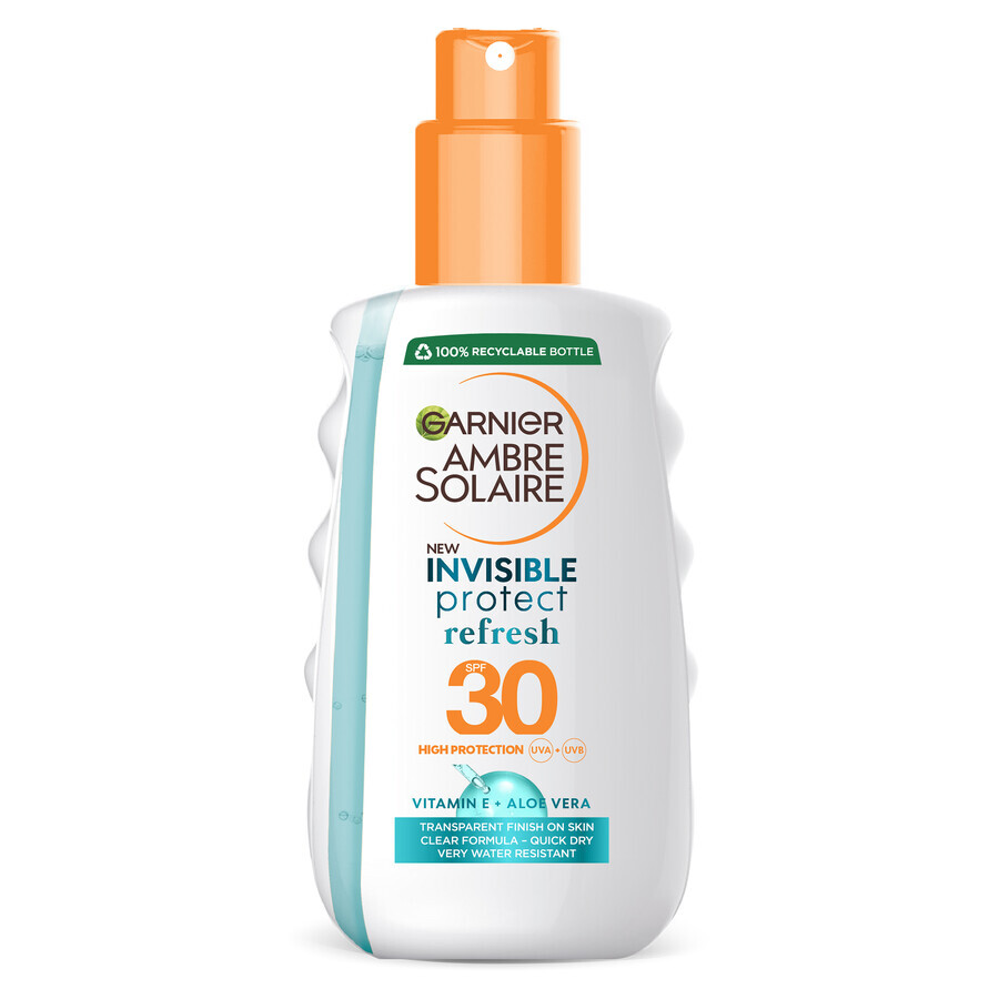 Spray corpo Invisible Protect Ambre Solaire, SPF 30, 200 ml, Garnier