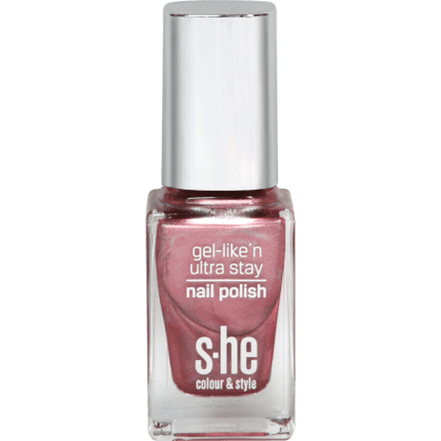 She stylezone color&amp;style Gel-like'n ultra stay nail polish 322/346, 10 ml