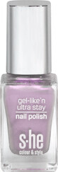 She stylezone color&amp;amp;style Gel-like&#39;n ultra stay nagellak 322/362, 10 ml