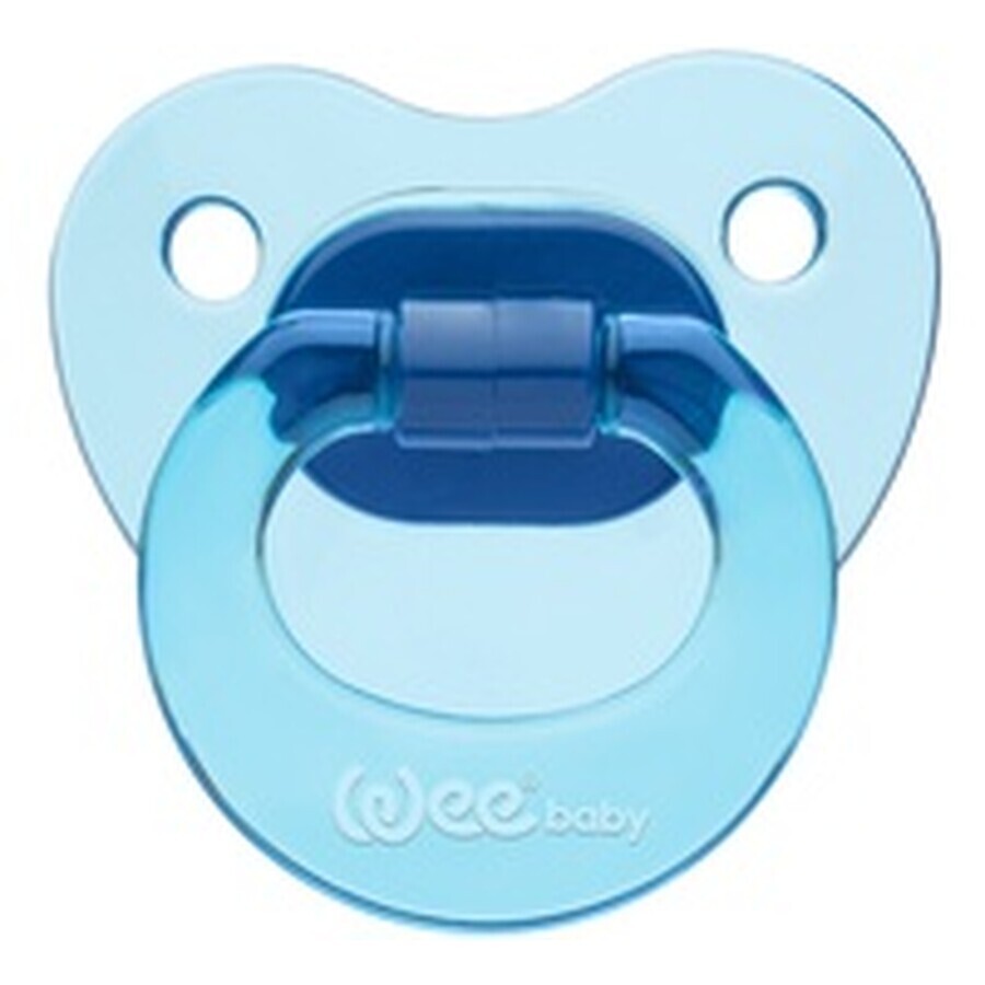 Ciuccio ortodontico in silicone 6-18 mesi 112, WeeBaby