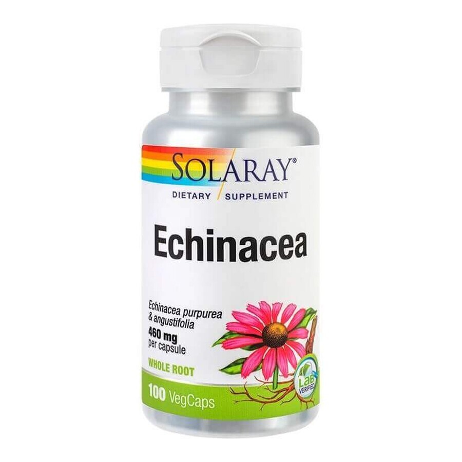 Echinacea Solaray, 100 capsule, Secom