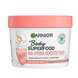 Body Superfood Moisturizing Body Balm Oat Milk + Probiotic Fraction, 380 ml, Garnier