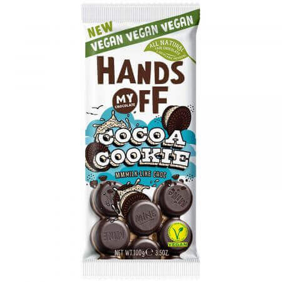 Chocolate Cocoa Cookie, 100 g, Hands Off