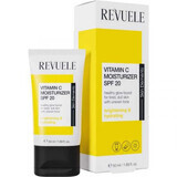 Crema viso ad effetto antiossidante con Vitamina C, SPF 20, 50 ml, Revuele