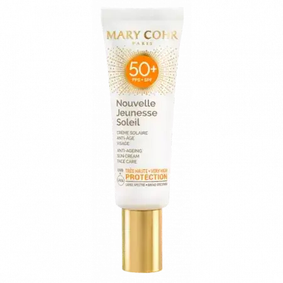 Crema de fata Nouvelle Jeunesse cu protectie solara SPF50+, 50 ml, Mary Cohr