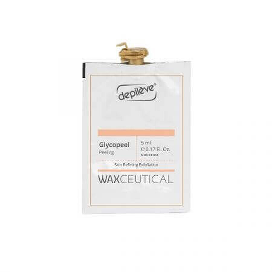 Depil Waxceutical Glycopeel Pre-Shave Intimate Area Glycolic Acid Scrub, 10 x 5 ml, Depileve