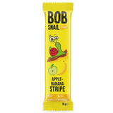 Natürliche Apfel-Bananen-Scheibe, 14 g, Bob Snail