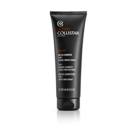 Bagnoschiuma e shampoo uomo, 250 ml, Collistar