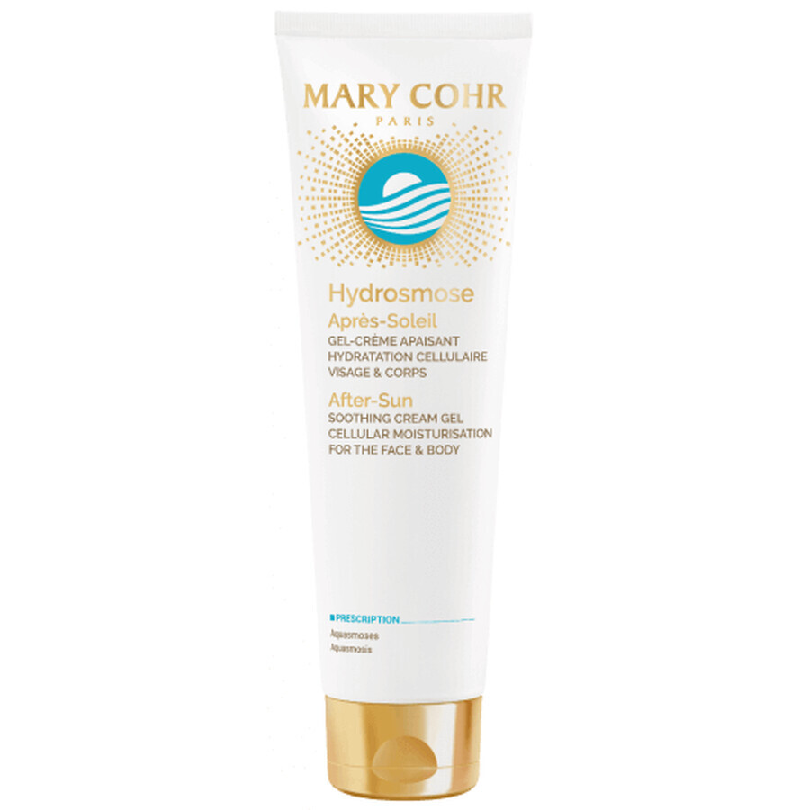 Lotion hydratante - réparatrice Hydrosmose Avant & Apres Soleil, 150 ml, Mary Cohr