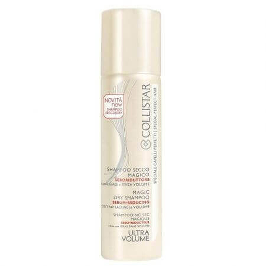 Dry shampoo to absorb excess sebum, 150 ml, Collistar