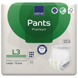 Pannolini per adulti Pants L3 Premium, 15 pezzi, Abena