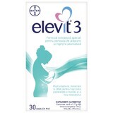 Elevit 3 multivitamins for the postnatal and breastfeeding period, 30 capsules, Bayer