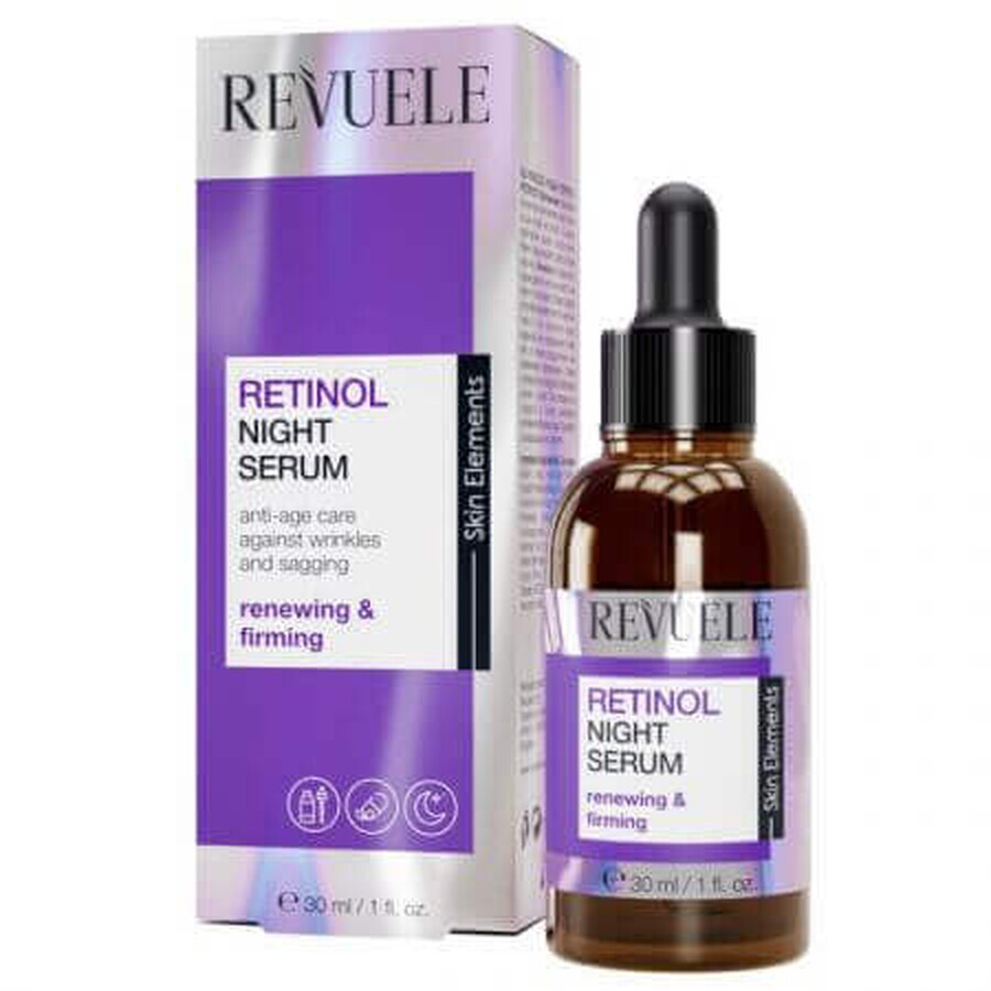 Anti-Wrinkle Night Face Serum with Retinol, 30 ml, Reviews