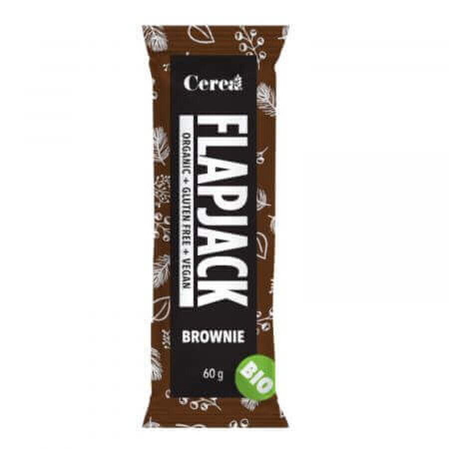 Barretta Bio Flapjack Brownie, 60 g, Cerea